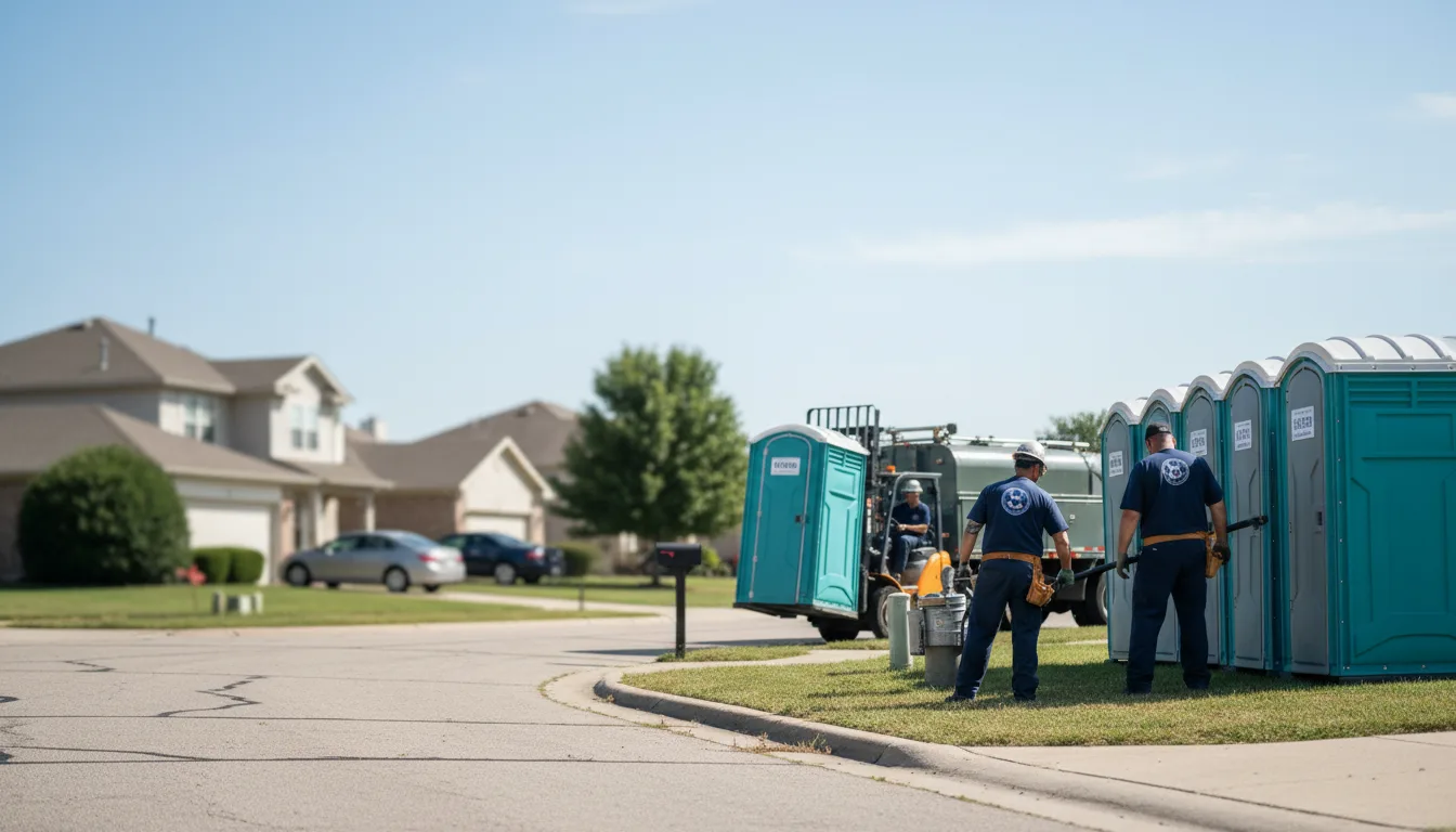 Porta Potty Rental in Jackson Center, OH near me